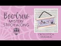 Mystery Boo Crew Cross Stitch Reveal - Halloween Cross Stitch Finishing