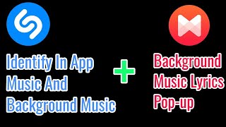 Sazam, Musixmatch - Best App For Music Lover || App For Identify Music Inside Apps || Lyrics Finder screenshot 2