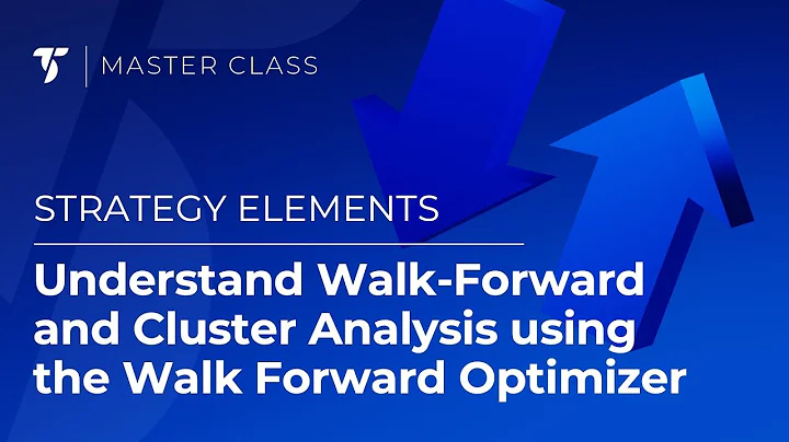 Understand Walk-Forward Analysis and Cluster Analysis using the Walk Forward Optimizer