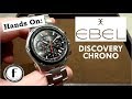 Ebel Discovery Chronograph / Modell 1216460 / Hands On