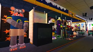 Chuck e cheese bloxburg animatronics aired down.