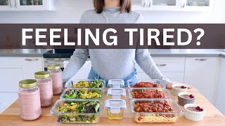 Try this 3day Meal Prep to BOOST Energy