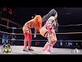 Renee michelle vs katie forbes  ultimate women of wrestling  las vegas  title match network