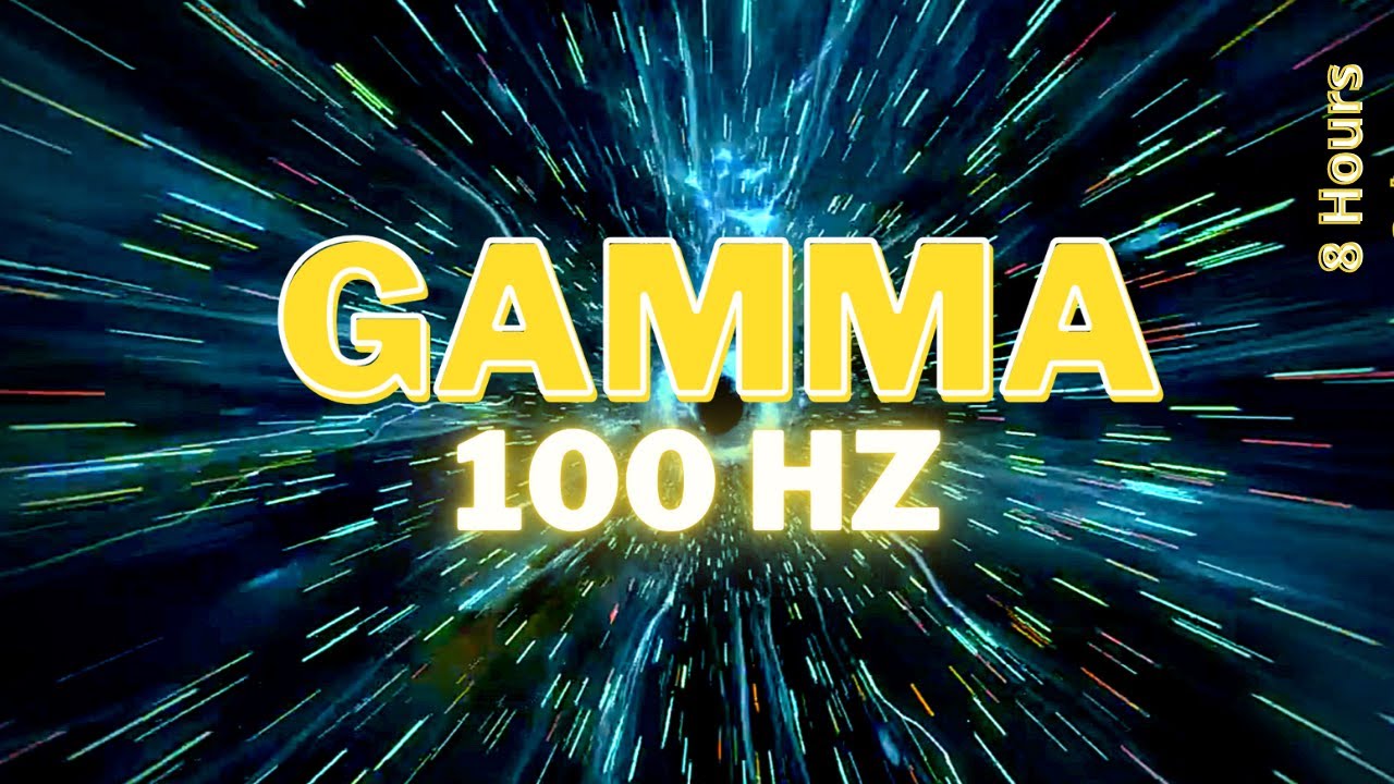GAMMA WAVES 100 Hz / DEEP BRAIN FOCUS MUSIC - YouTube