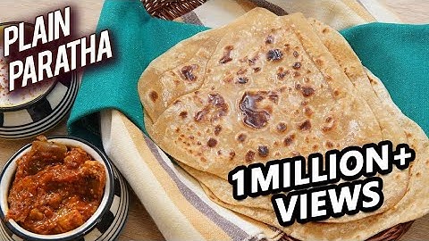 Recept voor gewone paratha - Recept voor zelfgemaakte paratha - Indiase paratha - Hoe maak je par...