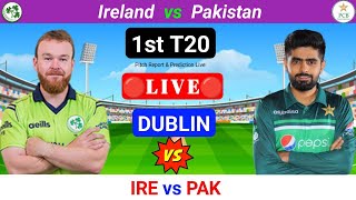 IRE vs PAK Live | PAK vs IRE Live | Ireland vs Pakistan Live | Prediction