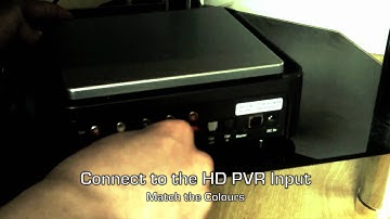 HD PVR Setup (PS3)