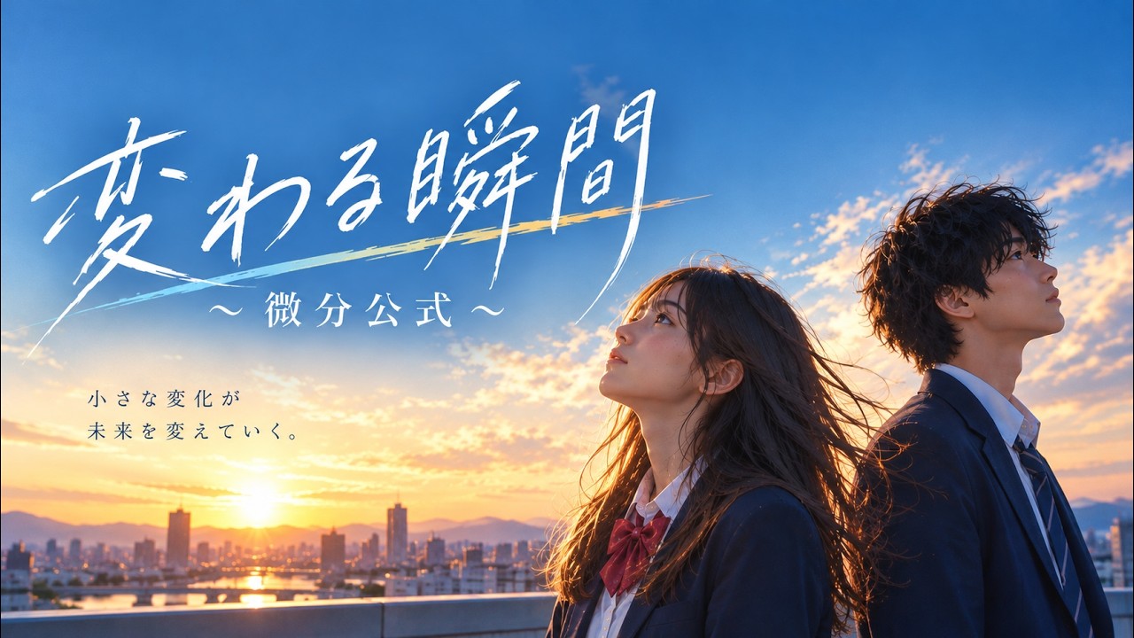 微分公式の歌 『変わる瞬間』