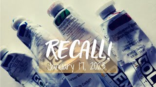 What you need to know about the Golden Paint Recall