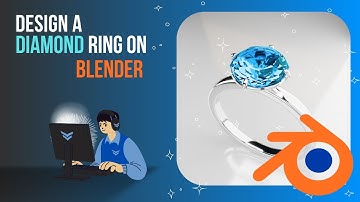 Blender Tutorial: 3D Diamond Ring Modeling & Rendering