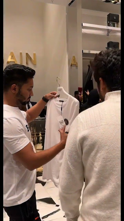 BALMAIN ￼ Shopping Dubai Mall  😱￼