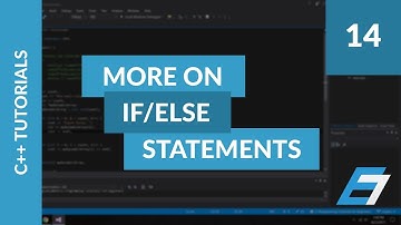 C++ Programming Tutorials - 14 - More on If Else Statements - Eric Liang