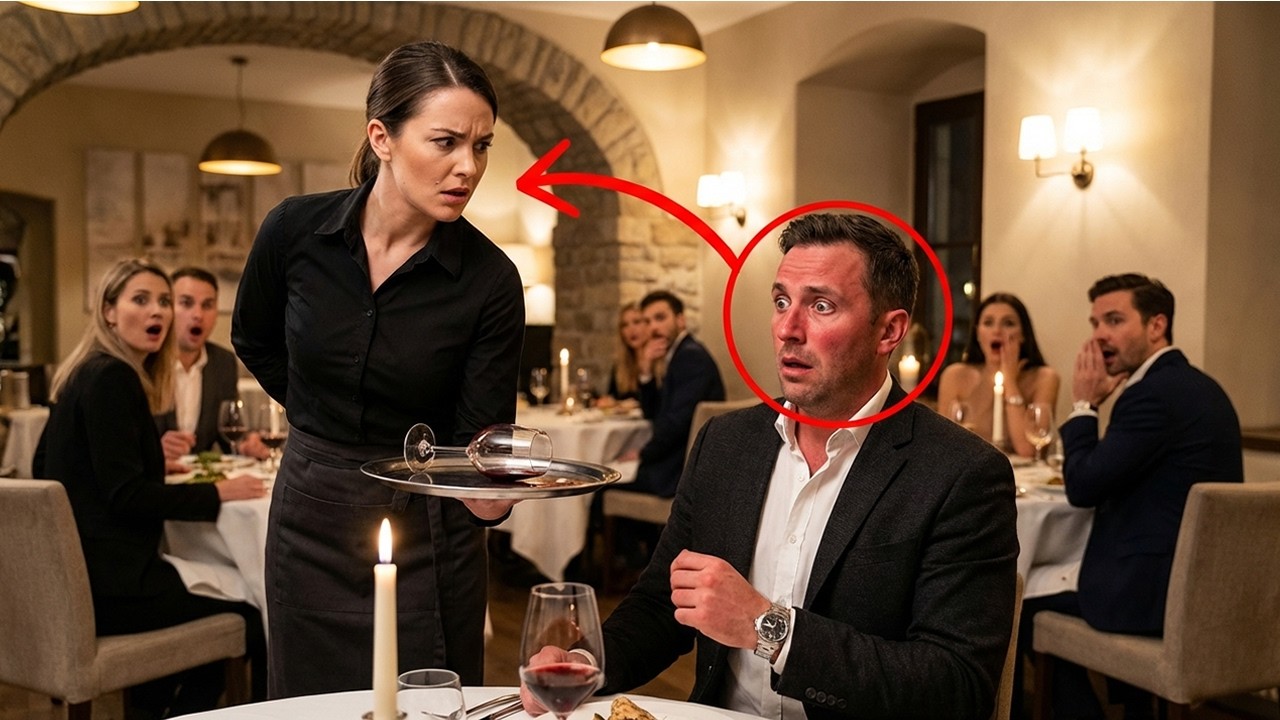 The Rich Man Ordered Food Then “Forgot” to Pay — What the Waitress Did Stunned the Whole Room
