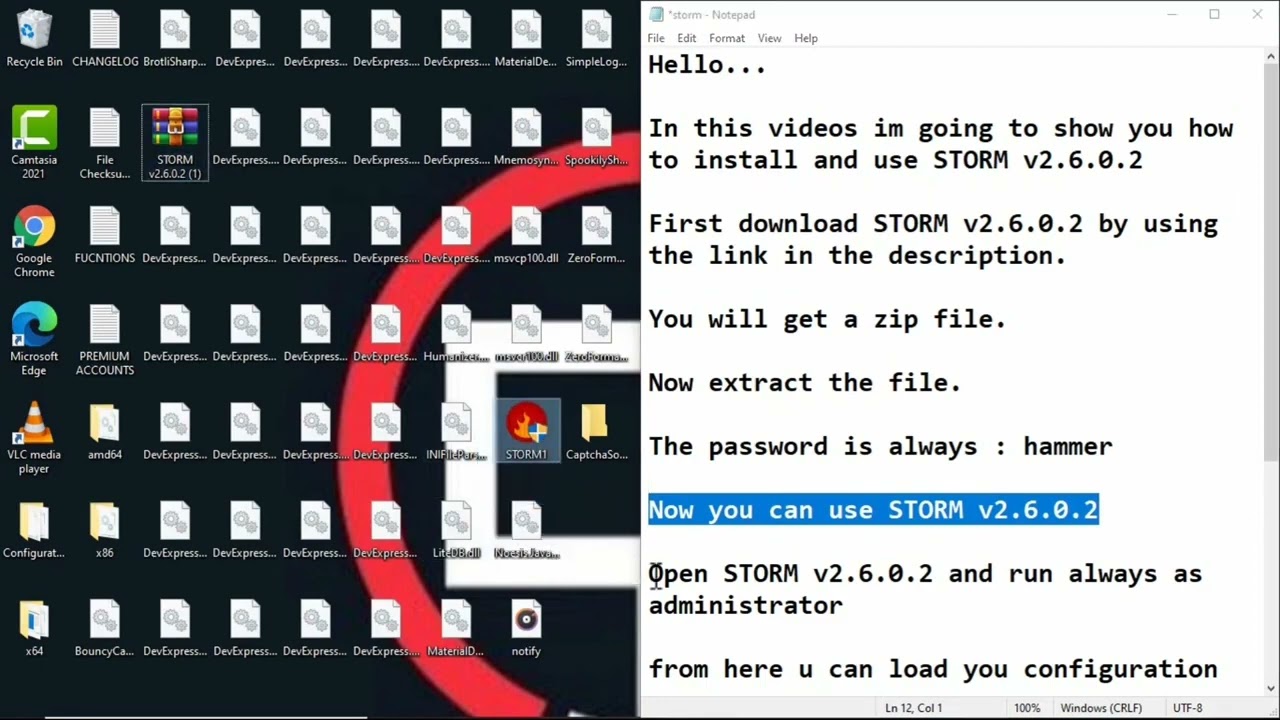STORM V2.6.0.2 config