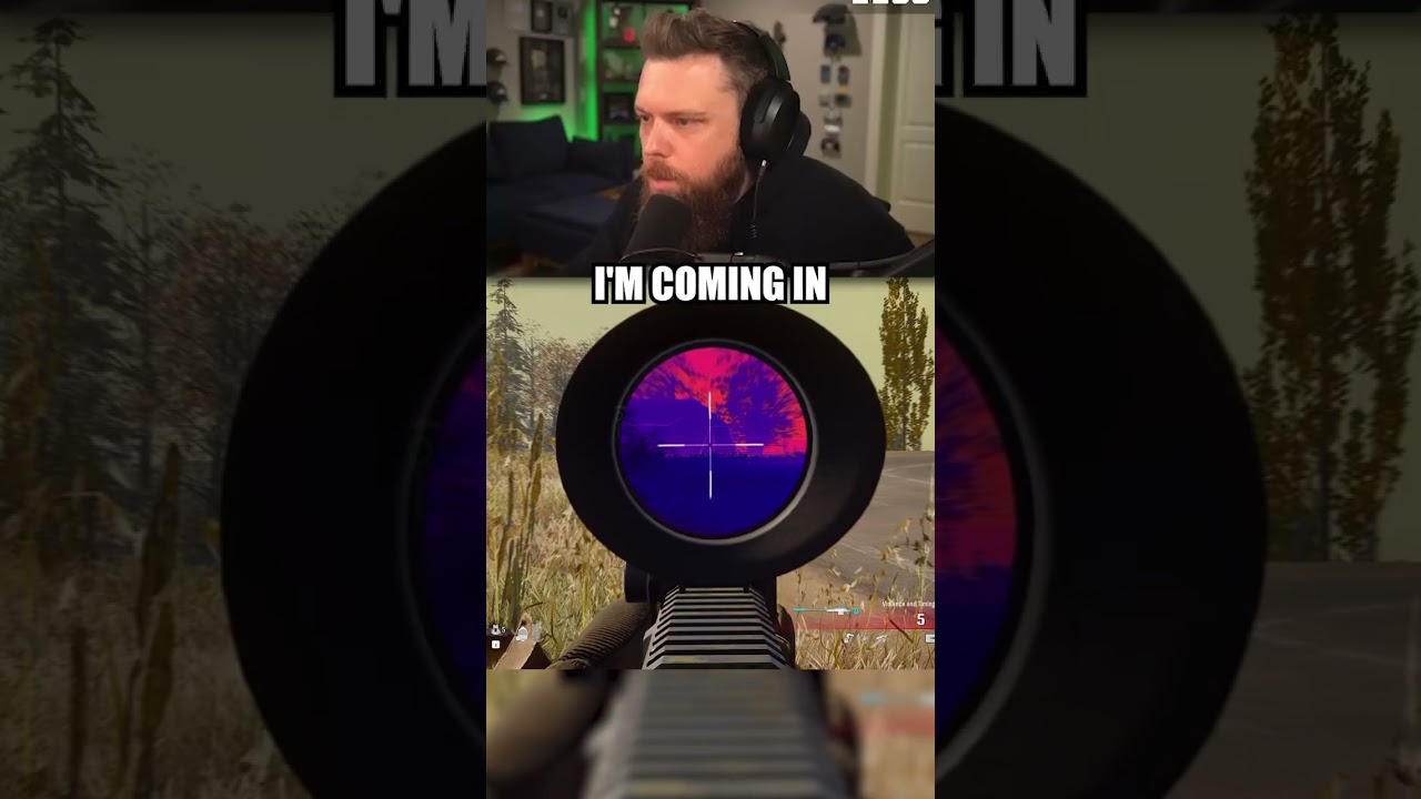 THERMAL SNIPER is CLUTCH in WARZONE!