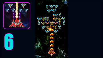 Galaxy Attack: Alien Shooter Gameplay Walkthrough | Level 6