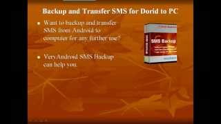 How to backup SMS for Droid Eris on computer with ease screenshot 4
