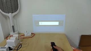 HY300 Projector: How to Adjust Initial Angle