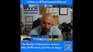 The Reality of Restorative Justice: Why NYPD Cops are Angry
