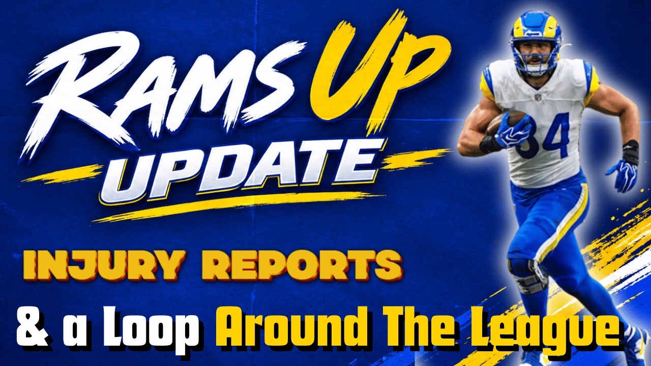 Rams Injuries Rams Injury Updates and a Loop Around the League - YouTube