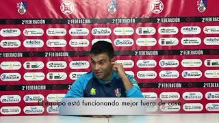 PREVIA DEPORTIVO ALAVÉS B vs CD CALAHORRA DECLARACIONES DE RAÚL RUBIO