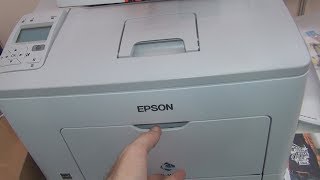 Epson Workforce AL-M300 printer review - YouTube
