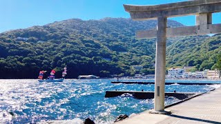 静岡「ダイビングスポット大瀬海水浴場」つり橋ハンター 大瀬海水浴場