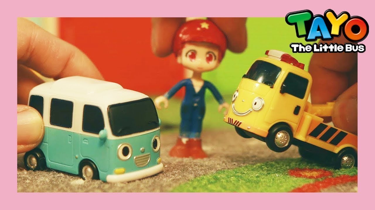 Tayo Toto and The baby van Bongbong's adventure! l Tayo Toys Story l ...