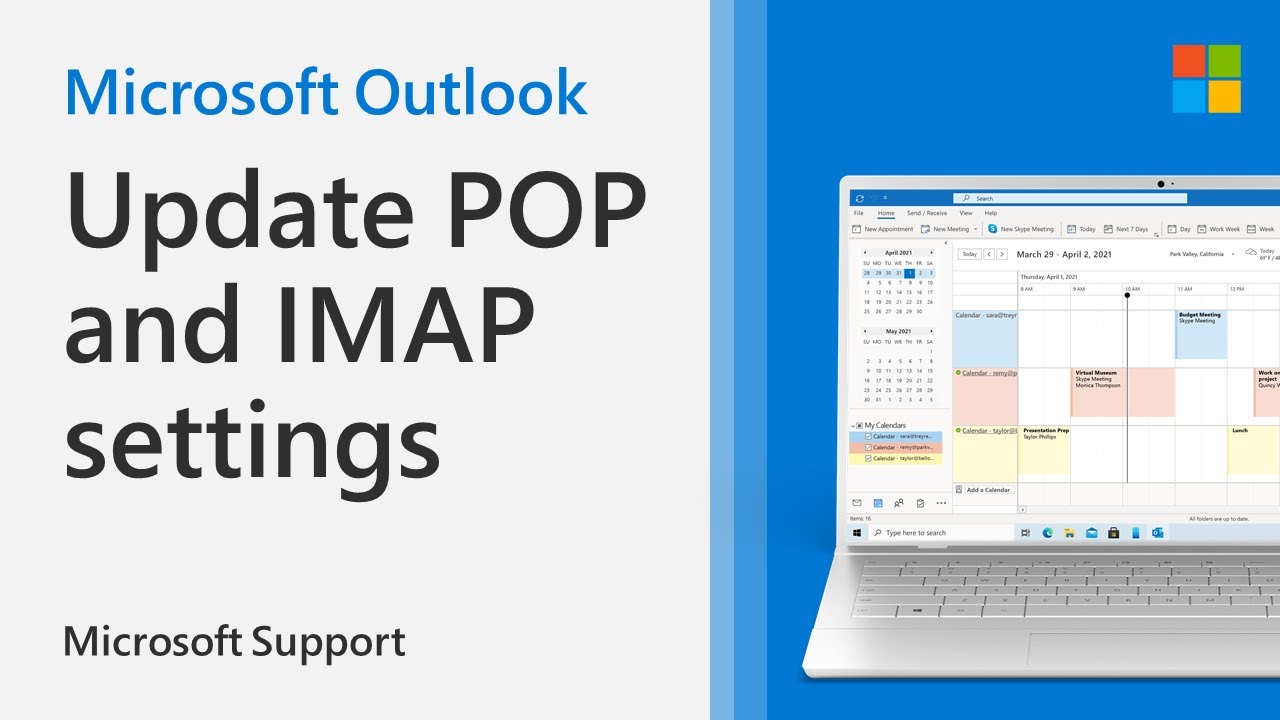 How To Change Or Update Email Account Settings In Outlook For Windows