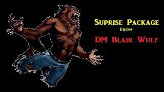 Suprise Package from DM Blair Wulf