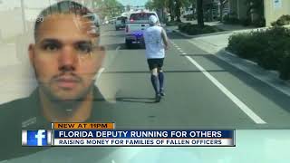 Retired Florida deputy running 390 miles from Ft. Myers to Tallahassee to honor fallen deputies