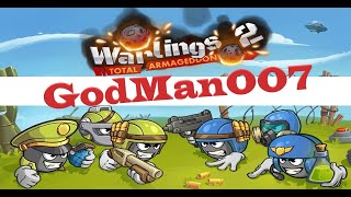 Warlings 2 Total Armageddon - GodMan007 vs. GameOver