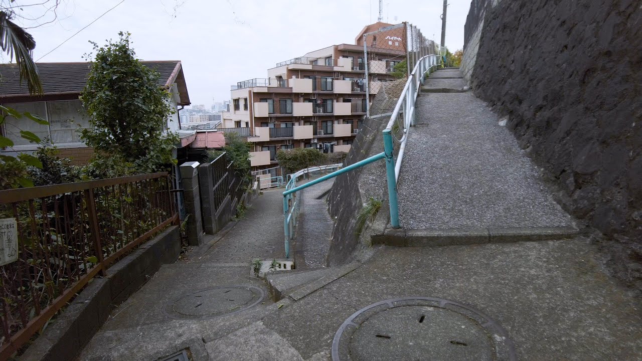 【4K Walk Japan】阪東橋 Walking around BandoBashi in Yokohama Kanagawa