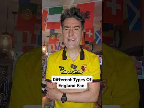 Different Types Of England Fan