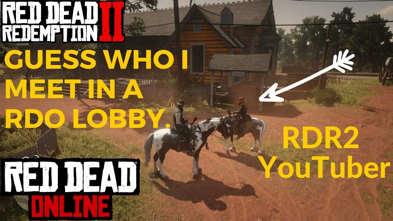 Guess who I meet in a RDO Lobby (Red Dead Online) Red Dead Redemption 2 ...