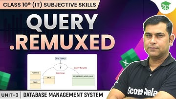 Query .remux | Database Management System | Class 10 Information Technology