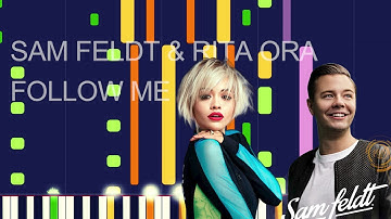 Sam Feldt & Rita Ora - FOLLOW ME (PRO MIDI FILE REMAKE) - "in the style of"