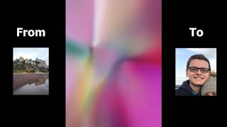 Trippy image interpolation using Pattern Producing Neural Networks