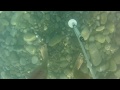 Коп в чёрном море аквамарин 200
