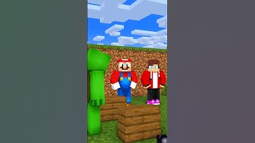 HELP Mikey Break Bedrock - MAIZEN Minecraft Animation #shorts