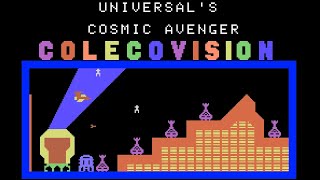 Jeu Vidéo CBS ColecoVision Cosmic Avenger - Version Loose (cartouche Seule, état Correct, Plateforme ColecoVision)