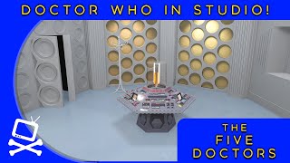 Doctor Who In Studio: The Five Doctors CG set tour