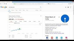 Open, Close, High and Low Price of any Share