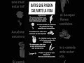 datos que pueden salvarte la vida #psicología