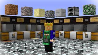 Building a Storage System in Minecraft Beta 1.7.3
