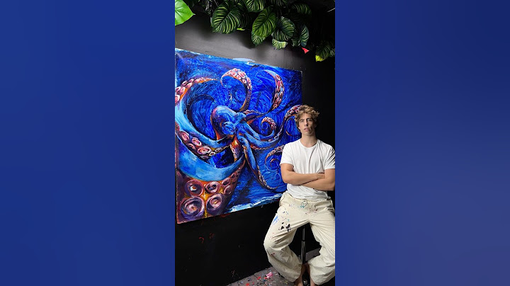I got rejected from art school. #art #portrait #acrylicpainting