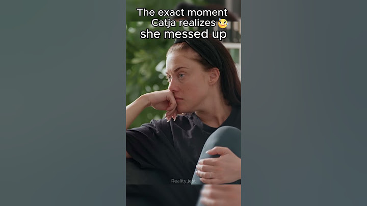 Exact moment Catja realizes her mistake  #loveisblind #netflixsweden #loveisblindsweden
