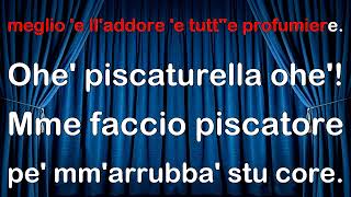 Tony Bruni - Piscaturella KARAOKE MM (fair use)