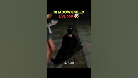 Shadow Skills LVL 100 🤯🔥 #shorts
