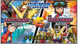 NEW Xros Heart vs Xros Heart AD01 Gameplay Decklist DCGO Digimon TCG